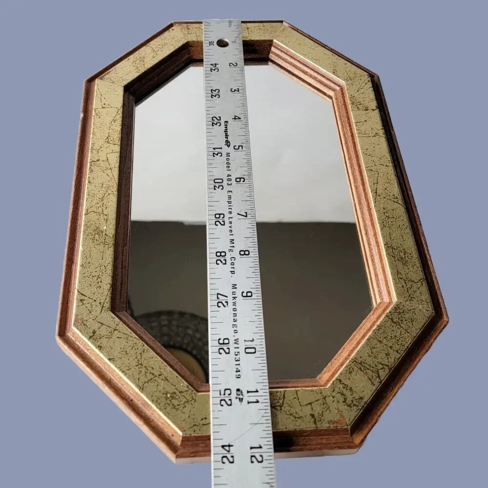 Vintage Wood with Antique Gold 12